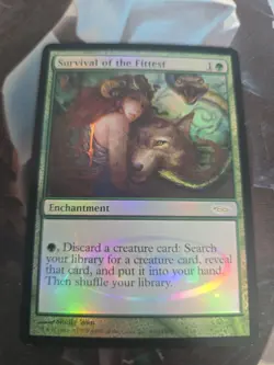 MTG Foil Survival Of The Fittest Judge Promo - Image 1