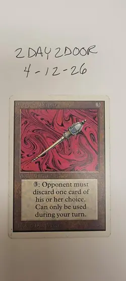 1993 MTG Unlimited Edition Disrupting Scepter - Magic the Gathering - Artifact - Image 1