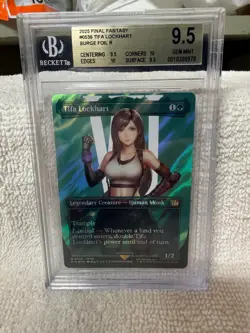 Tifa Lockhart (Borderless) (Surge Foil) Final Fantasy Foil - Image 1