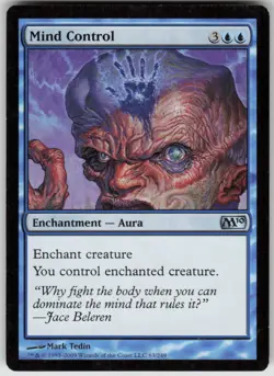 MIND CONTROL 63 UNCOMMON MAGIC 2010 (M10) MAGIC: THE GATHERING LP - Image 1