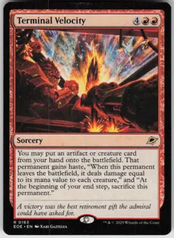 TERMINAL VELOCITY 163 RARE MAGIC: THE GATHERING LP - Image 1