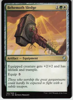 BEHEMOTH SLEDGE 162 UNCOMMON COMMANDER 2017 LP - Image 1