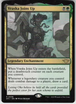 VRASKA JOINS UP 236 RARE PROMO PACK: OUTLAWS OF THUNDER JUNCTION LP - Image 1