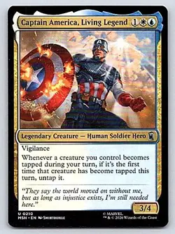 Captain America, Living Legend Marvel Super Heroes • #210 - Image 1