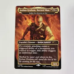 Joshua Graham, Burned Man Isshin, Two Heavens As One Secret Lair Fallout MTG - Image 1