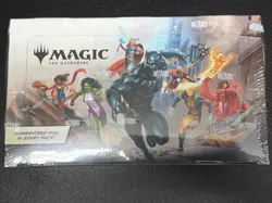 Magic the Gathering: Marvel Super Heroes Booster Box SEALED, new Fresh Case Pull - Image 1