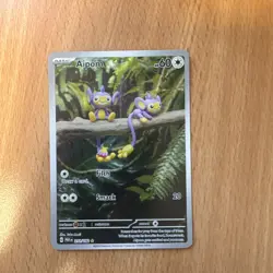Pokemon TCG Aipom 211/182 Paradox Rift Illustration Rare Holo Eng 60HP 2023 - Image 1