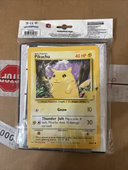 Pokemon 25th Anniversary First Partner Collector's Binder SEALED w/Pikachu 820650809606 - Image 2
