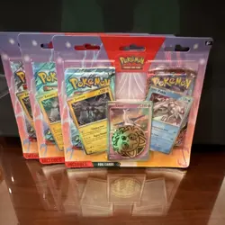 Pokemon 2PK Blister Zekrom Latios Palkia Destined Rivals & Journey Lot of 3 - Image 1