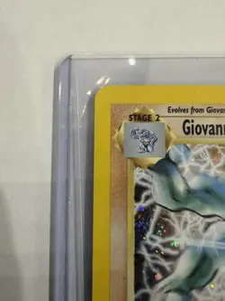 Giovanni's Machamp 6/132 Gym Challenge Holo Pokemon TCG Vintage WOTC MP - Image 2