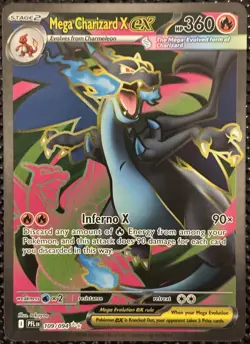 The Pokemon Company Mega Charizard X Ex 109/094 Ultra Rare Holo English - Image 1