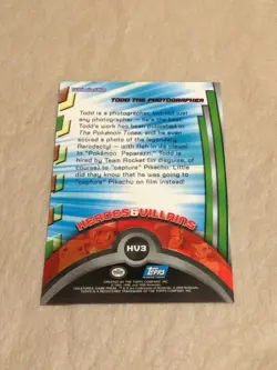 Topps Pokemon Heroes & Villains Todd, Brock, James Complete Your Set - Image 3