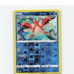 Corphish 033/159 Common Crown Zenith Pokemon Reverse Holo Near Mint - Image 1