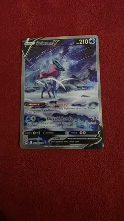 Pokemon Suicune V GG38/GG70 Crown Zenith Ultra Rare Holo 210HP - Image 1