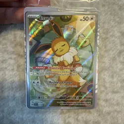 Pokemon Prismatic Evolutions Eevee Promo Card 173 *New sealed, Near MINT* - Image 1