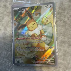 Pokemon Prismatic Evolutions Eevee Promo Card 173 *New sealed, Near MINT* - Image 2