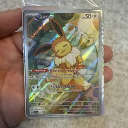 Pokemon Prismatic Evolutions Eevee Promo Card 173 *New sealed, Near MINT* - Image 4