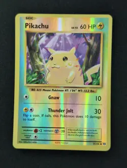 Pikachu 35/108 XY - Evolutions Pokemon NM Reverse Holo - Image 1