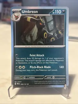 Pokemon TCG Umbreon Cosmos Holo 059/131 Prismatic Evolutions - Image 1