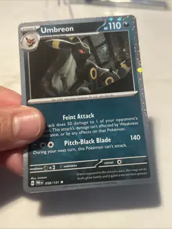 Pokemon TCG Umbreon Cosmos Holo 059/131 Prismatic Evolutions - Image 2