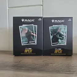 Lot of 2 ✨ New Cloud & Sephiroth Ultra Pro Final Fantasy MTG Apex Card Sleeves - Image 1