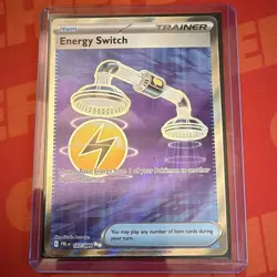 Energy Switch 107/084 Ultra Rare ME: Pitch Black Pokemon TCG - NM & SHIPS FAST! - Image 1