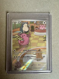 Pokemon - Chansey 187/167 - Illustration Rare - Twilight Masquerade - Pokemon NM - Image 4