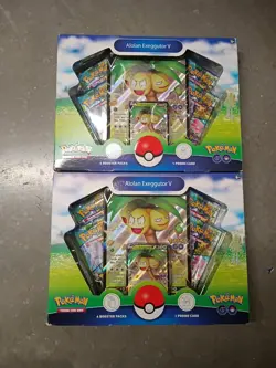 Two × Pokemon TCG Alolan Exeggutor V Box Set Pokemon Go BOTH NEW FACTORY SEALED! 820650850547 - Image 1
