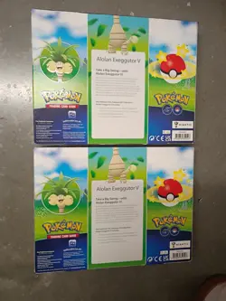 Two × Pokemon TCG Alolan Exeggutor V Box Set Pokemon Go BOTH NEW FACTORY SEALED! 820650850547 - Image 5
