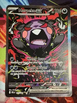 Morpeko ex 117/084 SIR Pitch Black Special Illustration Rare English NM Mint - Image 1