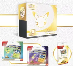 Pokemon Center 30th Anniversary ETB X2 ,sticker Pk X2 ,knockout Box PRESALE 9/16 - Image 1