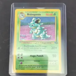 Nintendo Pokemon TCG Jungle Nidoqueen 7/64 1999 Holo Rare Unlimited English - Image 1