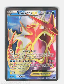 Gyarados EX 114/122 Ultra Rare BREAKpoint Pokemon Holo HP - Image 1