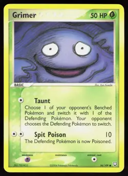 Grimer 56/109 - Pokemon Team Rocket Returns - Common - LP - Image 1