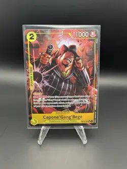 One Piece CCG Capone "Gang" Bege OP11-101 SR Alternate Art Foil English - Image 1