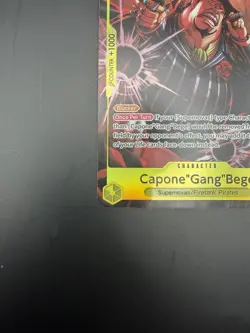 One Piece CCG Capone "Gang" Bege OP11-101 SR Alternate Art Foil English - Image 5