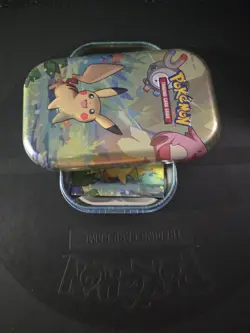 Pokemon TCG Kanto Friends Mini Tin Pikachu - EMPTY with Info Card - Image 3