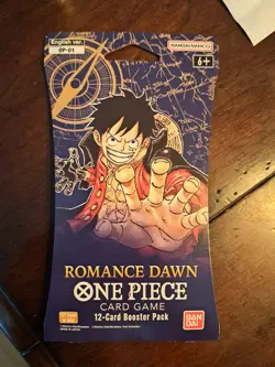 NEW One Piece Romance Dawn English OP-01 Sleeved Sealed Blister Pack - Image 1
