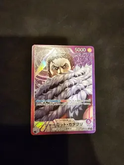 Katakuri L OP11-062 Parallel A Fist of Divine Speed Japanese NM ONE PIECE Card - Image 1