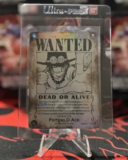 Portgas.D.Ace (119) (Wanted Poster) Carrying On His Will OP13-119 - Image 1