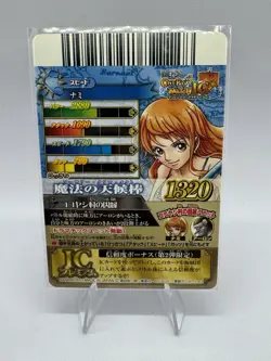 Bandai One Piece Onepy Match IC Nami IC2-CP3 Holo Foil Japanese 2011 - Image 2