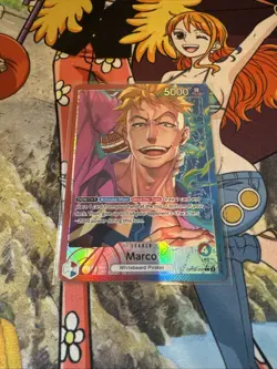 One Piece OP08-002 Marco Alternate Art Leader - Image 1