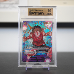 One Piece Monkey D. Luffy EB02-061 SEC SP - PRB02 Premium Booster - BGS 10 - Image 1
