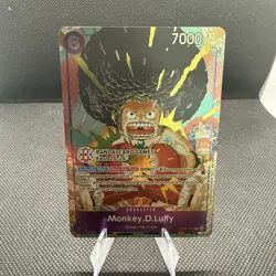 One Piece Monkey.D.Luffy (Bandai Card Game Fest 25-26) OP07-073 Promo Foil Card - Image 1