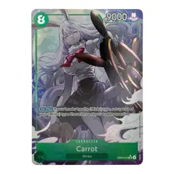 One Piece TCG Carrot EB04-013 SR Alternate Art Azure Sea’s Seven English NM - Image 1