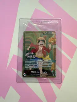 Carte One Piece TCG – Monkey D. Luffy OP13-001 – Musee Grevin Paris Exclusive - Image 1