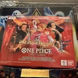 Unsealed ONE PIECE Heroines EB-03 English Booster Box+1 dash pack - Image 2