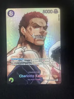 One Piece TCG OP16 Charlotte Katakuri (SP) OP11-067 The Time of Battle Foil - Image 1