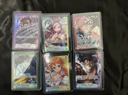 ONE PIECE Card Game OP11 Leader Parallel Complete Set Divine Speed Japanese NM - Image 1