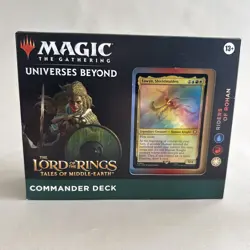 MTG LoTR Tales of Middle-Earth Commander Box - 100 Cards - Riders Of Rohan 195166205052 - Image 1